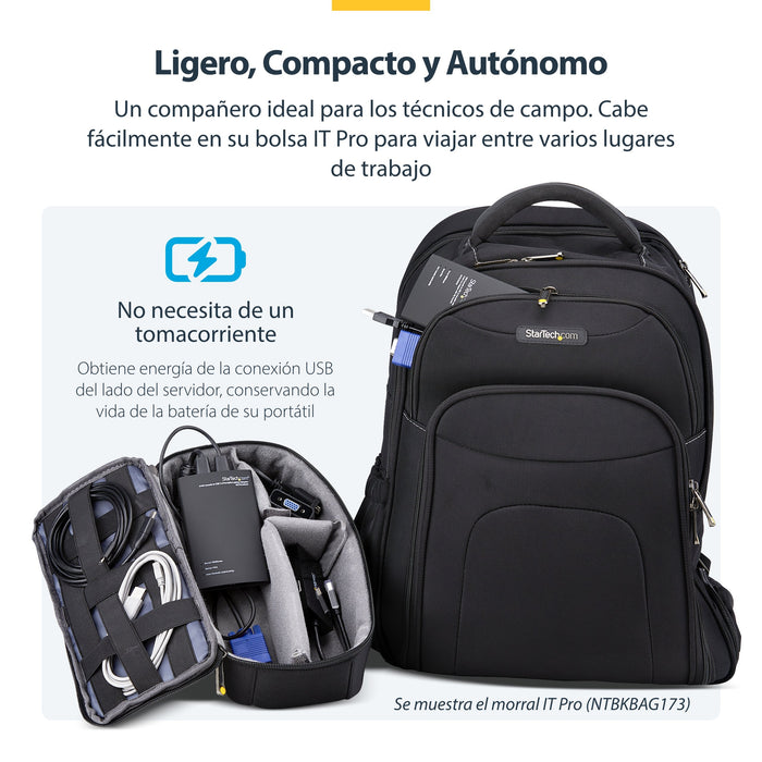 EAN 0065030835312 - StarTech.com NOTECONS01 cable para video, teclado y ratón (kvm) Negro imagen 20