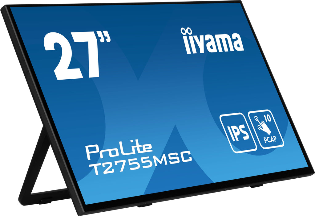 EAN 4948570122974 - iiyama ProLite T2755MSC-B1 pantalla para PC 68,6 cm (27") 1920 x 1080 Pixeles Full HD LED Pantalla táctil imagen 2