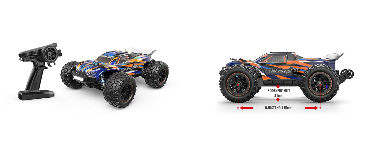 EAN 4260768517233 - Amewi 22619 modelo controlado por radio Truggy Motor eléctrico 1:16 imagen 4