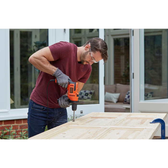 EAN 5035048704219 - Black & Decker BEH200-QS taladro 2900 RPM Negro, Naranja imagen 4