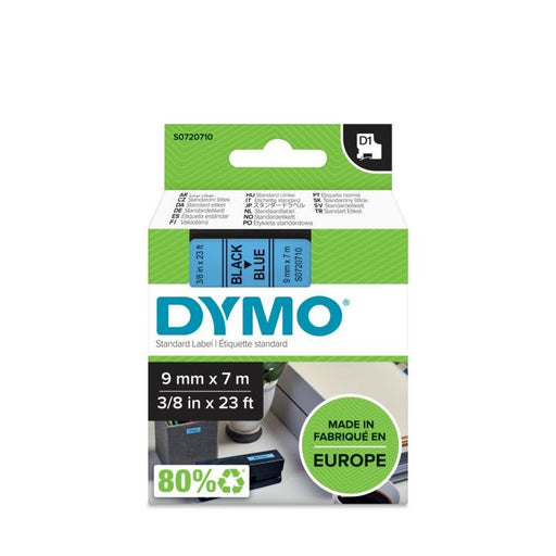 EAN 5411313409162 - DYMO D1 Standard - Black on Blue - 9mm cinta para impresora de etiquetas imagen 2