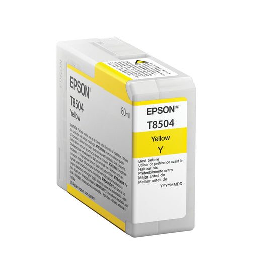 EAN 0010343914896 - Epson T850400 cartucho de tinta 1 pieza(s) Original Amarillo imagen 1