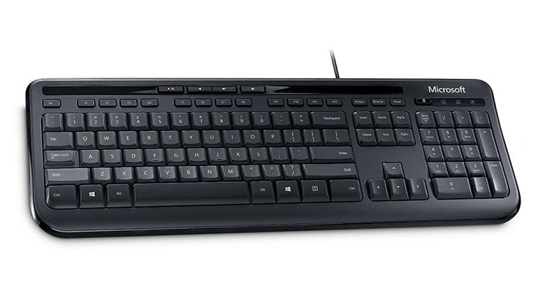 EAN 0882224741804 - Microsoft Wired Keyboard 600 teclado Oficina USB QWERTY Inglés de EE. UU. Negro imagen 3