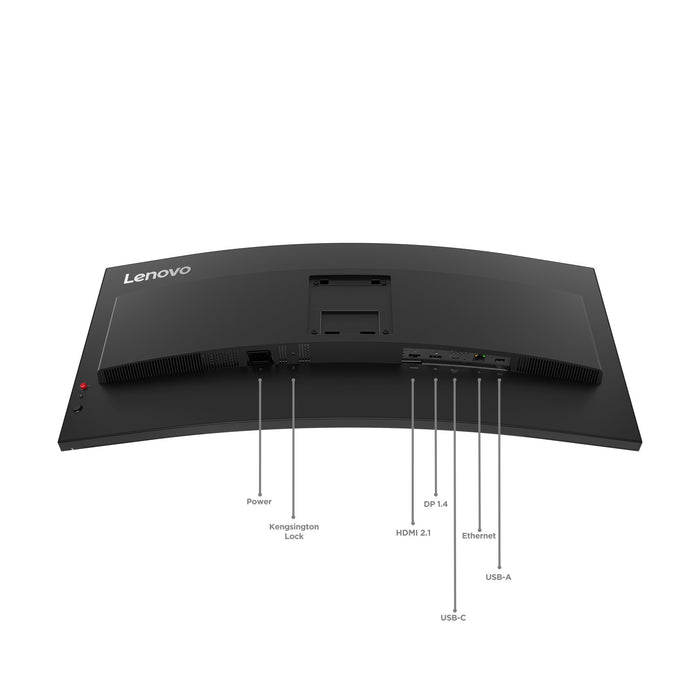 EAN 0198155878633 - Lenovo ThinkVision T34WD-40 LED display 86,4 cm (34") 3440 x 1440 Pixeles Wide Quad HD Negro imagen 10