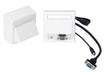 EAN 5712505270097 - Vivolink WI221192 toma de corriente HDMI + VGA + 3.5mm Blanco imagen 1