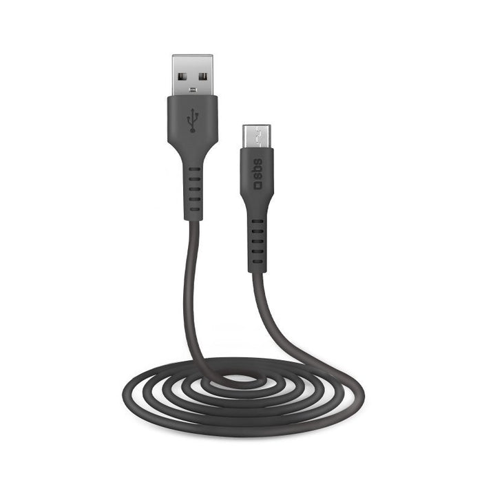 EAN 8018417233425 - SBS TECABLEMICRO2K cable USB USB 2.0 2 m USB A Micro-USB B Negro imagen 2