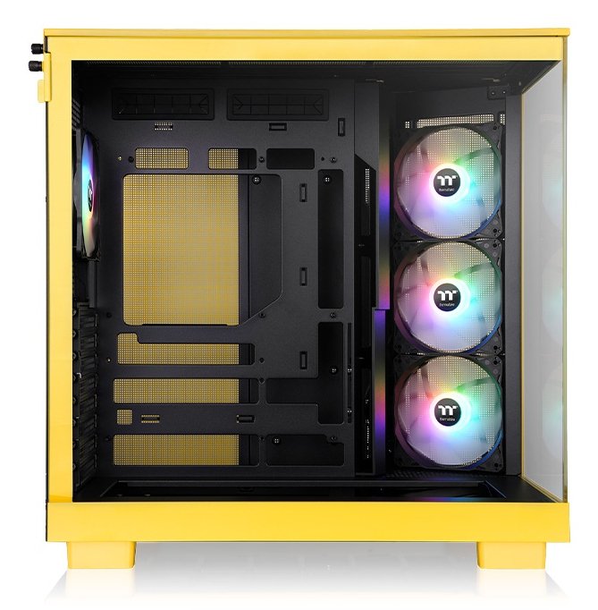 EAN 4711475649699 - Thermaltake View 380 XL TG ARGB Midi Tower Amarillo imagen 3