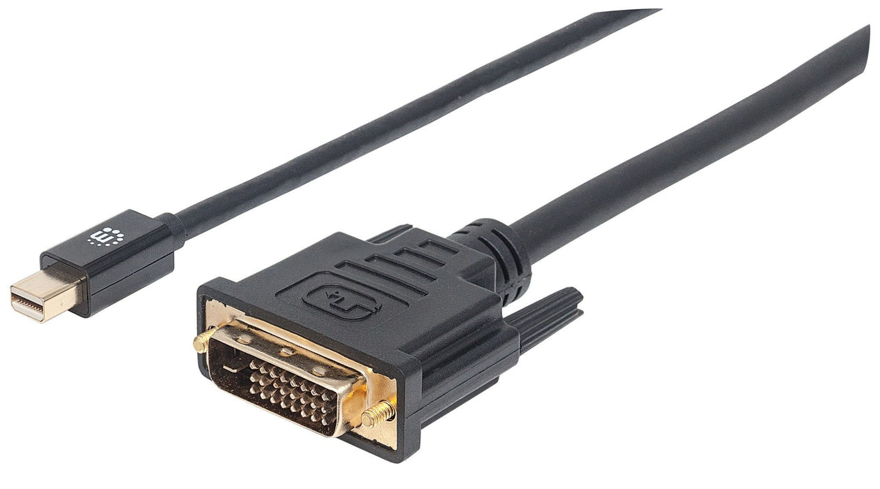 EAN 0766623152150 - Manhattan 152150 adaptador de cable de vídeo 1,8 m Mini DisplayPort DVI-D Negro imagen 1