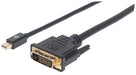 EAN 0766623152150 - Manhattan 152150 adaptador de cable de vídeo 1,8 m Mini DisplayPort DVI-D Negro imagen 1