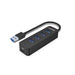 EAN 4894160047656 - UNITEK uHUB Q4 USB 3.2 Gen 1 (3.1 Gen 1) Type-A 5000 Mbit/s Negro imagen 1
