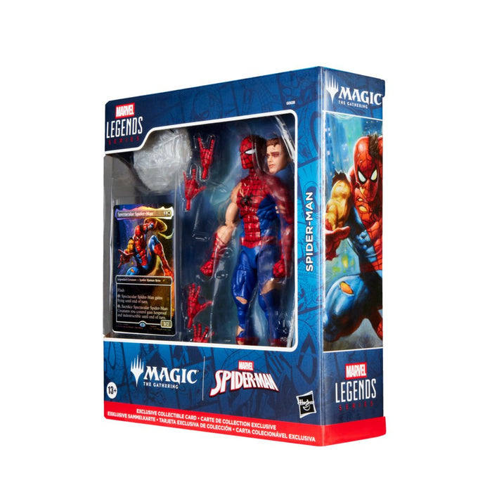 EAN 5010996323156 - Marvel Legends Series Magic: The Gathering Battle-Damaged Spider-Man imagen 10