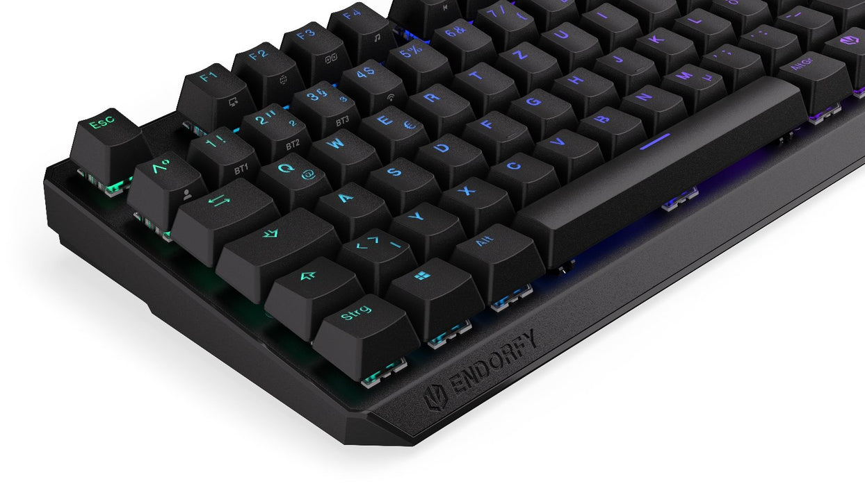 EAN 5903018666808 - ENDORFY Thock TKL teclado Juego RF inalámbrica + USB QWERTZ Alemán Negro imagen 10