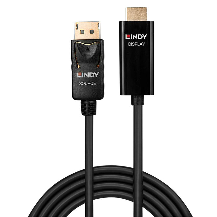 EAN 4002888409148 - Lindy 40914 adaptador de cable de vídeo 0,5 m HDMI tipo A (Estándar) DisplayPort Negro imagen 2