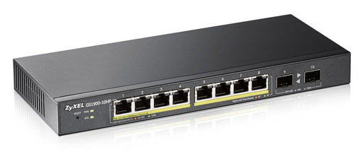 EAN 0760559129453 - Zyxel GS1900-10HP switch Gestionado L2 Gigabit Ethernet (10/100/1000) Energía sobre Ethernet (PoE) Negro imagen 2