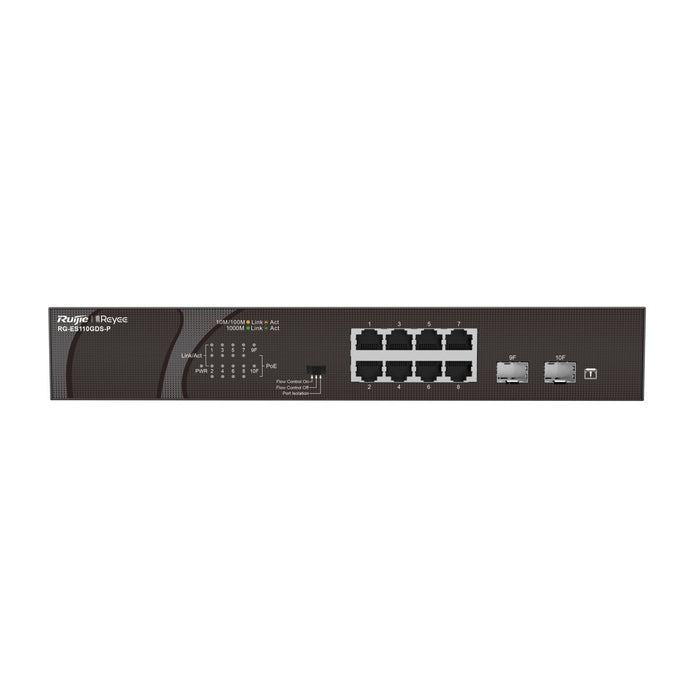 EAN 6971693271623 - Ruijie Networks RG-ES110GDS-P switch No administrado Gigabit Ethernet (10/100/1000) Energía sobre Etherne imagen 1