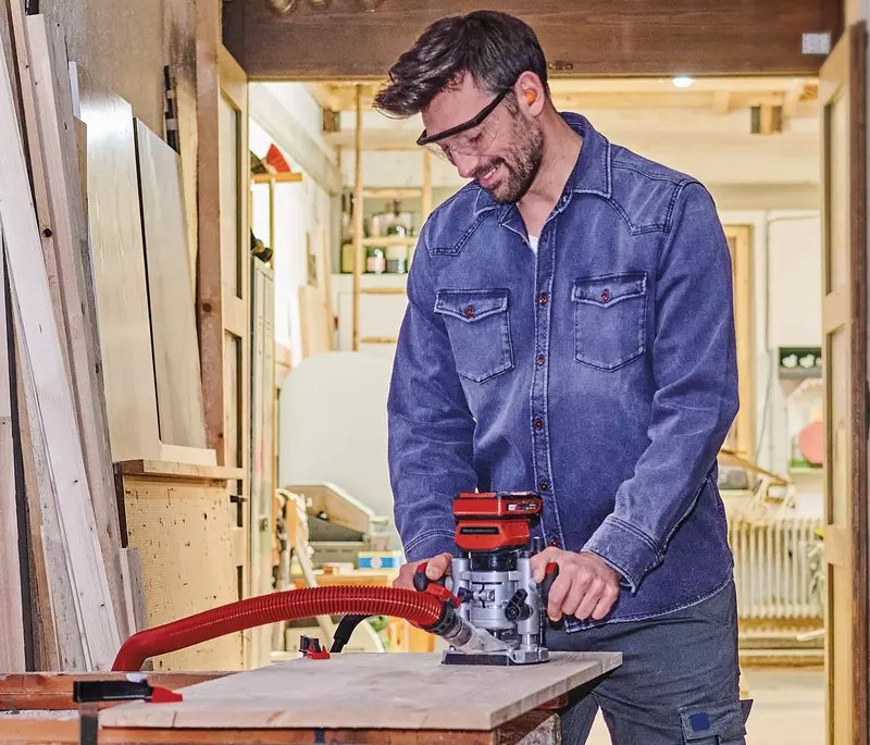 EAN 4006825662818 - Einhell TP-RO 18 Set Li BL Negro, Rojo, Plata 30000 RPM imagen 2