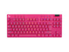 EAN 5099206113534 - Logitech G 920-012159 teclado Juego RF Wireless + Bluetooth QWERTY Internacional de EE.UU. Magenta imagen 3