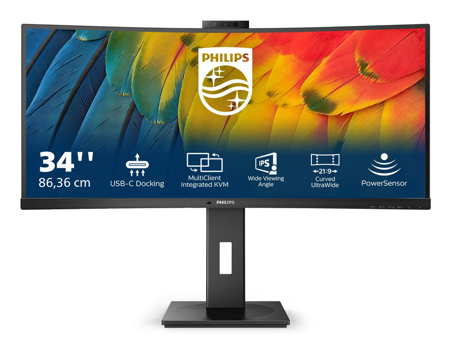 EAN 8712581796525 - Philips 5000 series 34B1U5600CH/00 LED display 86,4 cm (34") 3440 x 1440 Pixeles Wide Quad HD LCD Negro imagen 1