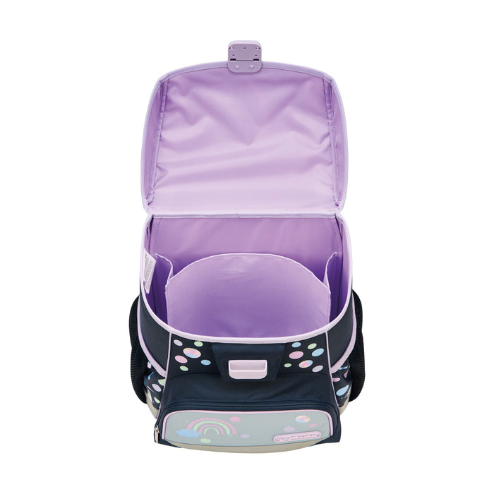 EAN 4008110396880 - Herlitz Loop Plus Unicorn Dreams juego de mochila escolar Chica Poliéster Azul oscuro, Rosa imagen 4