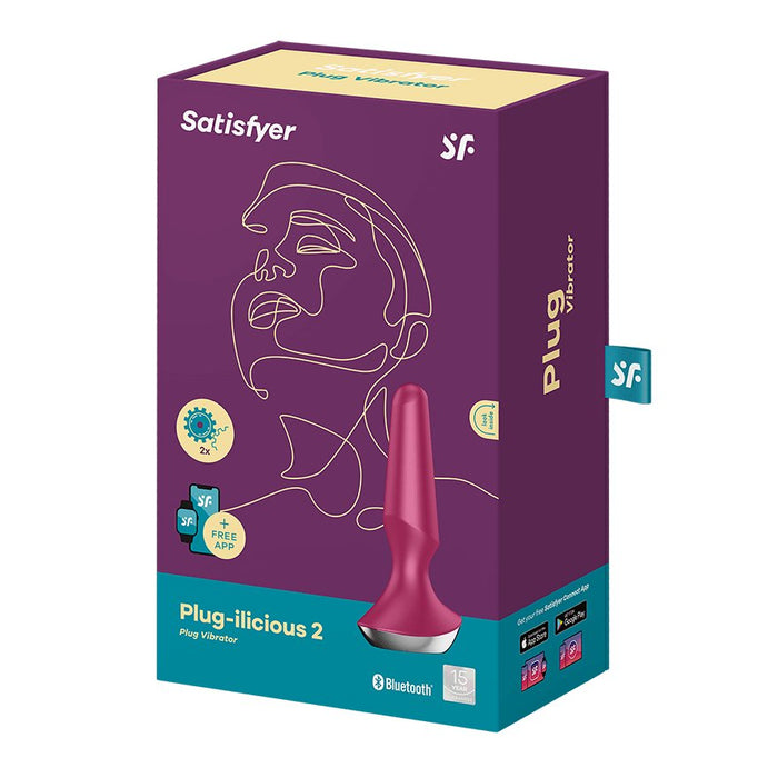 EAN 4061504003276 - Satisfyer Plug-ilicious 2 Tapón anal Rosa Silicio 1 pieza(s) imagen 4