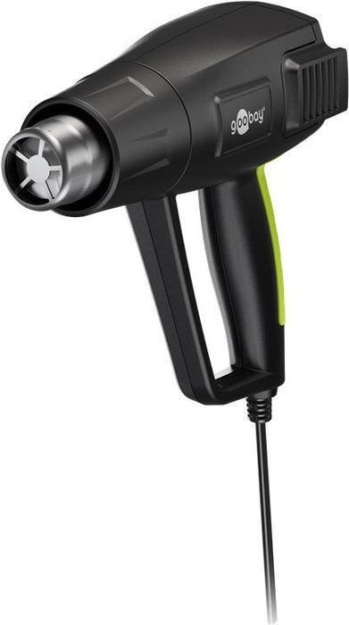 EAN 4040849778230 - Goobay 77823 pistola de calor Pistola de aire caliente 450 l/min 650 °C 1500 W Negro imagen 3
