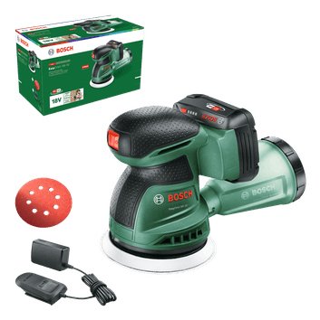EAN 4053423322132 - Bosch EasyOrbit 18V-10 Lijadora orbital 23000 OPM Negro, Verde imagen 2