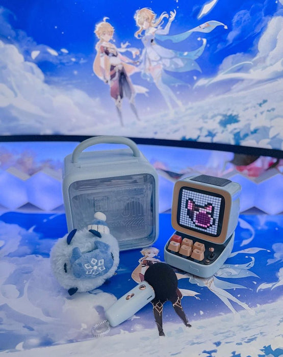 EAN 6958444603889 - Divoom Ditoo-Mic Mini Altavoz monofónico portátil Azul 15 W imagen 2