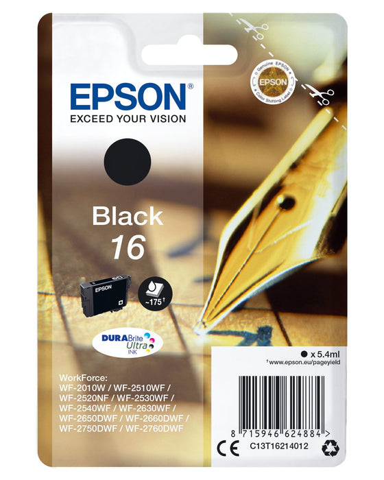 EAN 8715946624891 - Epson Pen and crossword C13T16214022 cartucho de tinta 1 pieza(s) Original imagen 1