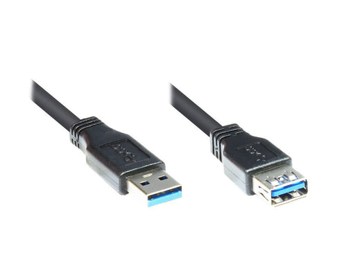 EAN 4014619764174 - Alcasa 2711-S01 cable USB USB 3.2 Gen 1 (3.1 Gen 1) 1 m USB A Negro imagen 1