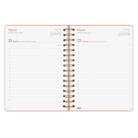 EAN 8422952405238 - Finocam 762040526 agenda Agenda diaria Coral imagen 5
