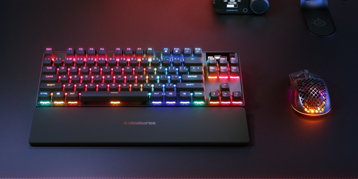 EAN 5707119058865 - Steelseries APEX PRO TKL WIRELESS GEN 3 teclado Juego USB + RF Wireless + Bluetooth Inglés de EE. UU. Neg imagen 4
