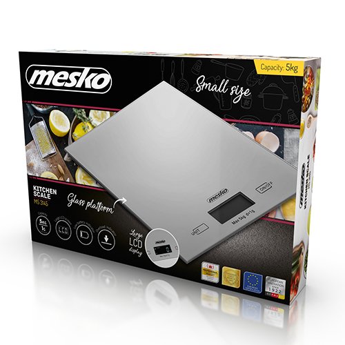 EAN 5908256834217 - Mesko Home MS 3145 Gris Encimera Rectángulo Báscula electrónica de cocina imagen 7