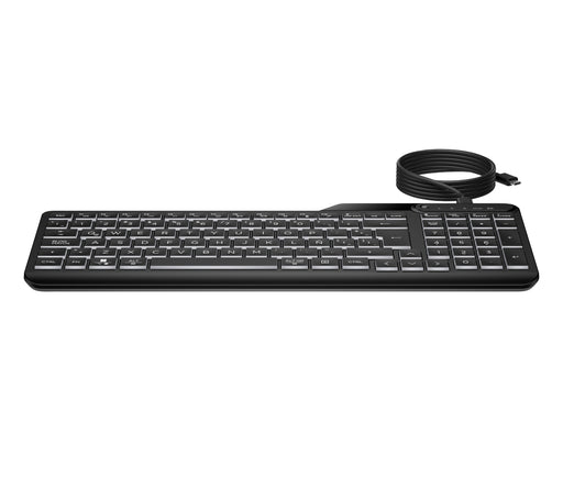 EAN 0197192768525 - HP 400 Backlit Wired Keyboard teclado Hogar USB Negro imagen 1