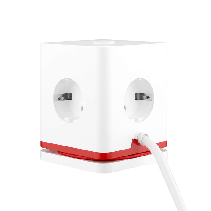 EAN 4030152953950 - Olympia SW 1000 base múltiple 1,5 m 3 salidas AC Interior Rojo, Blanco imagen 2