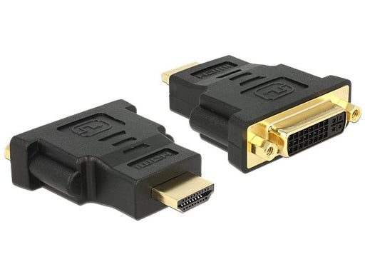 EAN 4043619654673 - DeLOCK 65467 cambiador de género para cable HDMI DVI 24+5 Negro imagen 1