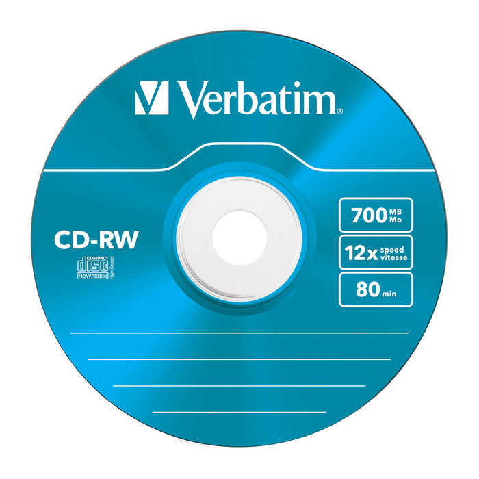 EAN 0023942431671 - Verbatim CD-RW Colour 12x 700 MB 5 pieza(s) imagen 7