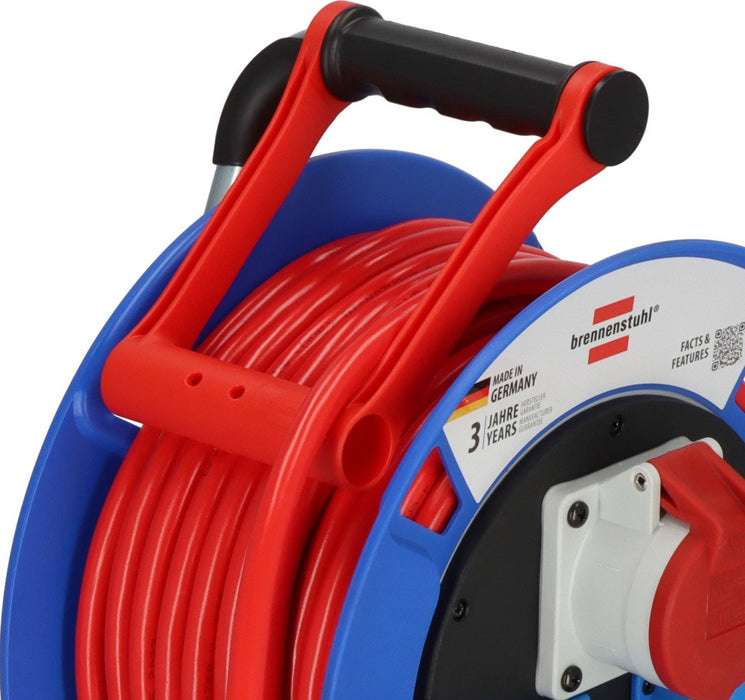 EAN 4007123687442 - Brennenstuhl 1182770010 base múltiple 25 m 3 salidas AC Exterior Negro, Azul, Gris, Rojo imagen 4