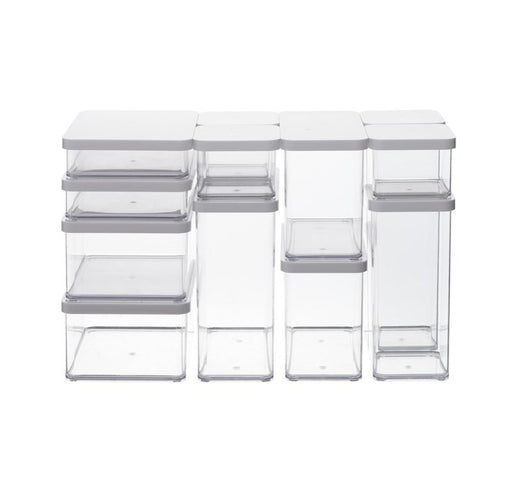 EAN 7610859153975 - Rotho Loft 11610 Rectangular Dispensador 2,25 L Transparente, Blanco imagen 2