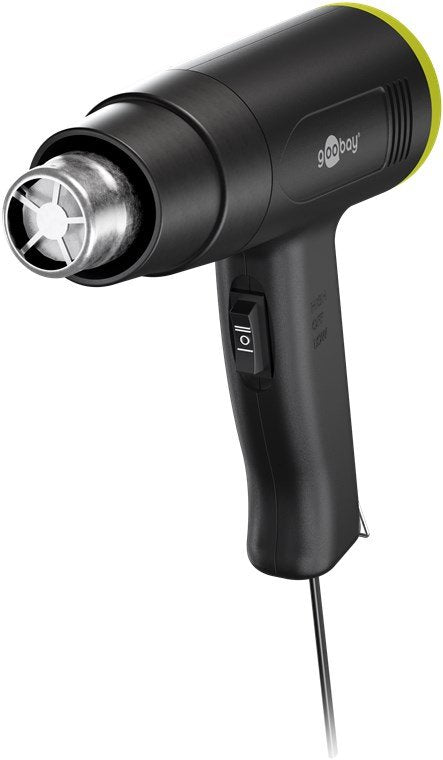EAN 4040849778216 - Goobay 77821 pistola de calor Pistola de aire caliente 450 l/min 500 °C 1500 W Negro imagen 2