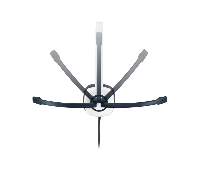 EAN 5099206028586 - Logitech 981-000350 auricular y casco Auriculares Alámbrico Diadema Oficina/Centro de llamadas Blanco imagen 5