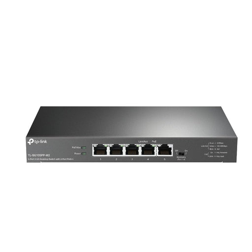 EAN 4895252501131 - TP-Link TL-SG105PP-M2 switch No administrado Gigabit Ethernet (10/100/1000) Energía sobre Ethernet (PoE)  imagen 1