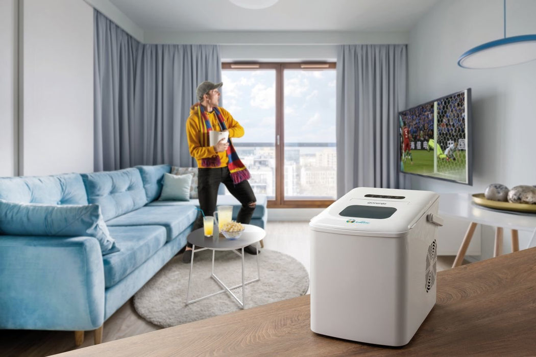 EAN 3838782497315 - Gorenje IMD1200W máquina de cubo de hielo Máquina para hacer cubitos de hielo portátil 12 kg/24h 120 W Bl imagen 6