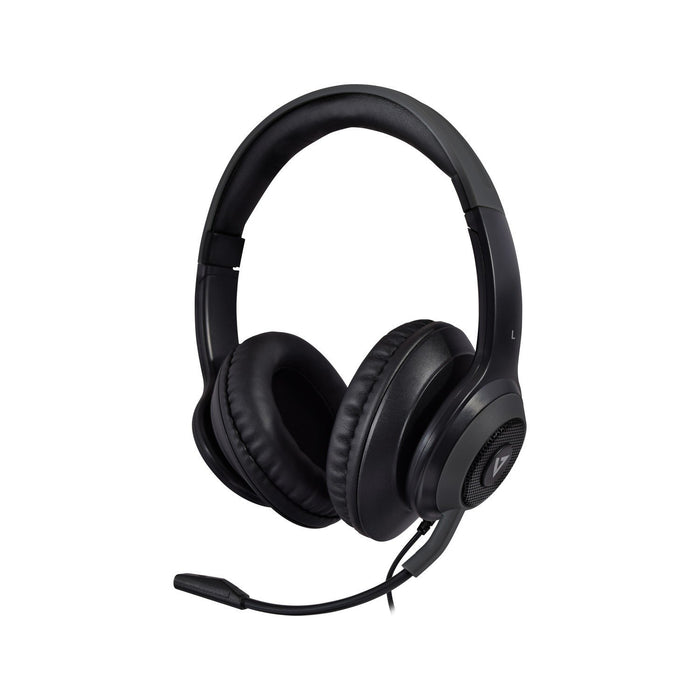 EAN 662919104080 - V7 HC701 auricular y casco Alámbrico Diadema Llamadas/Música USB tipo A Negro imagen 1