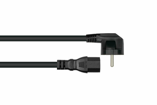 EAN 4066857002426 - Kabelmeister SK0150-S050 cable de transmisión Negro 5 m Enchufe tipo E+F IEC C15 imagen 2