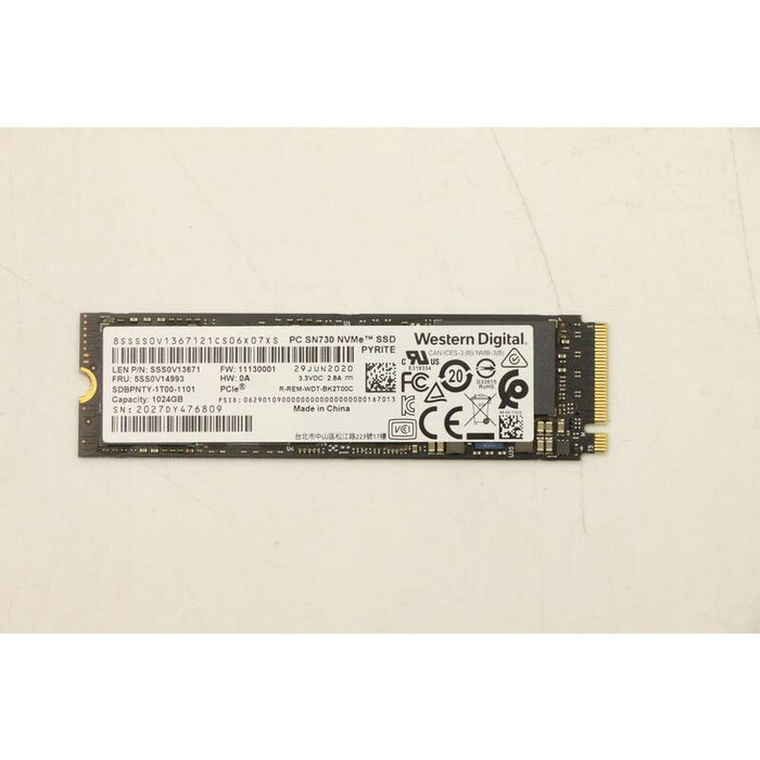 1tb M.2 Pcie Nvme Solid State  Drive Sdbpnty-1t00-1101 M.2