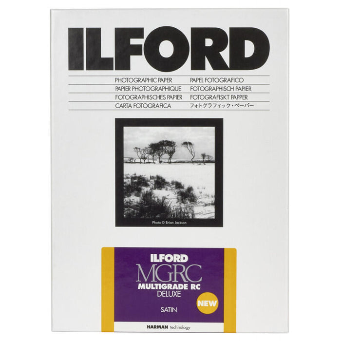 1x 10 Papel Fotografico Ilford Mg Rc Dl 25m  24x30