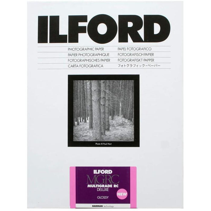 1x 25 Papel Fotografico Ilford Mg Rc Dl  1m  18x24