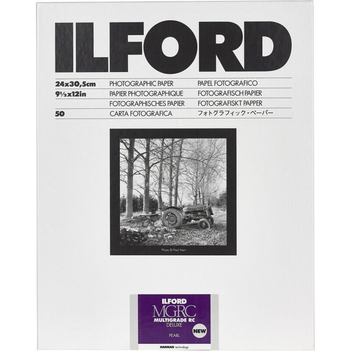 1x 50 Papel Fotografico Ilford Mg Rc Dl 44m  24x30