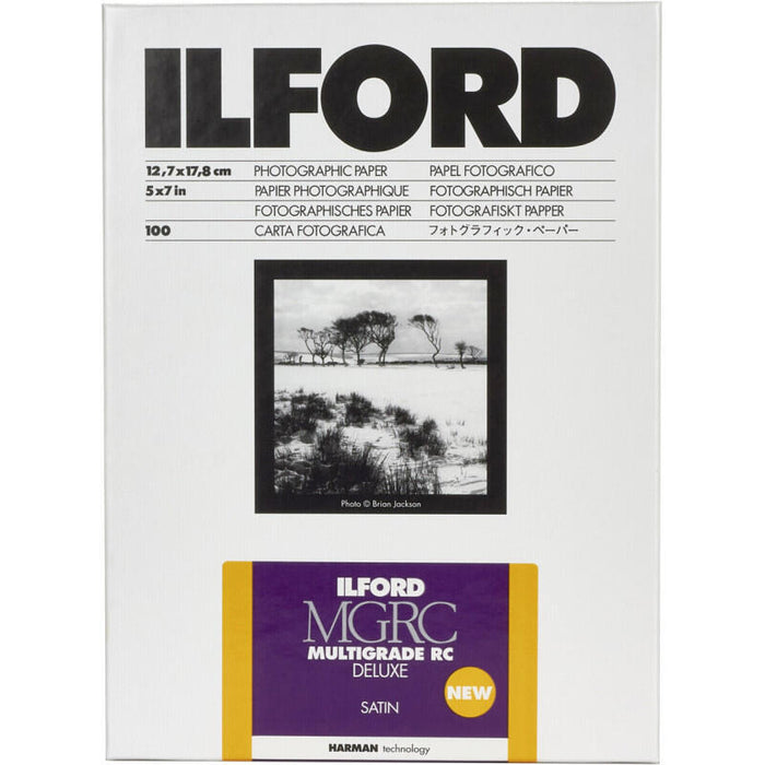 1x100 Ilford Papel Fotografico Mg Rc Dl 25m  13x18