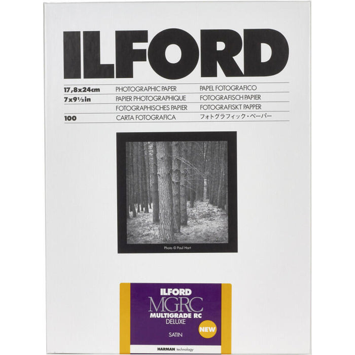 1x100 Ilford Papel Fotografico Mg Rc Dl 25m  18x24